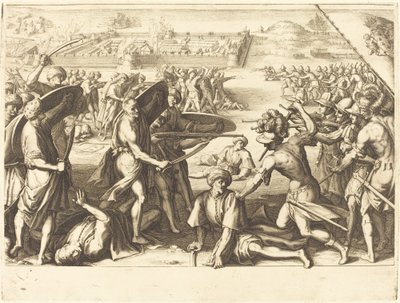 Assalto ai Forti Esterni di Bone da Jacques Callot