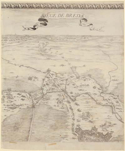 Dettaglio da "La battaglia di Breda" da Jacques Callot