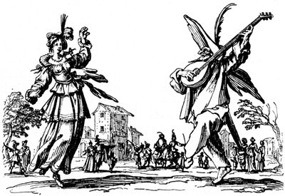 Balli di Sfessania - da incisioni di Jacomo Callot da Jacques Callot