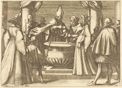 Battesimo del Principe di Spagna da Jacques Callot