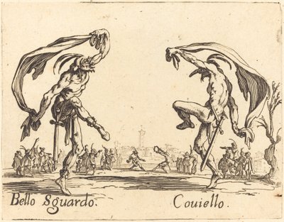 Bello Sguardo e Coviello da Jacques Callot
