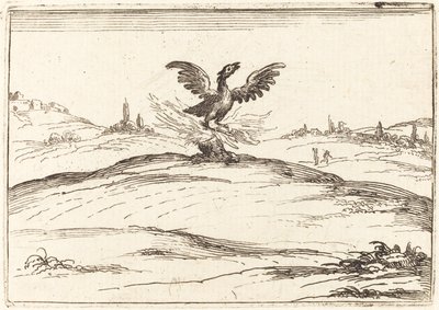 Fenice ardente da Jacques Callot