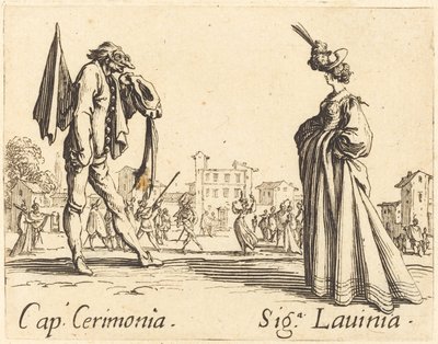 Cap. Cerimonia e Siga. Lavinia da Jacques Callot