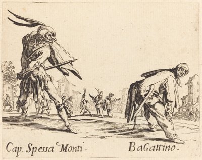 Cap. Spessa Monti e Bagattino da Jacques Callot