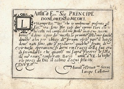 Capricci di varie figure da Jacques Callot