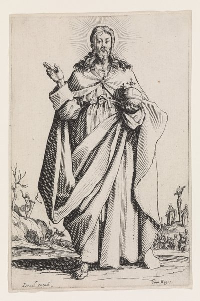 Cristo da Les Grands Apôtres, 1631 da Jacques Callot