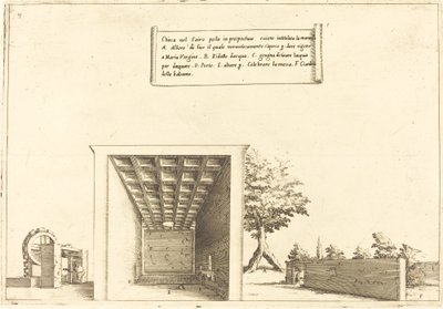 Chiesa al Cairo da Jacques Callot