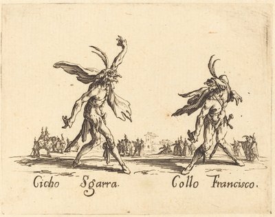 Cicho Sgarra e Collo Francisco da Jacques Callot