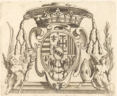 Stemma di Nicolas Francis di Lorena da Jacques Callot