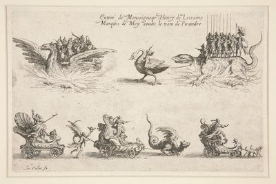 Combattimento alla Barriera, Entrata di Monseigneur Henry de Lorraine da Jacques Callot