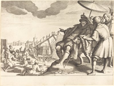 Costruzione e fortificazione del porto di Livorno da Jacques Callot