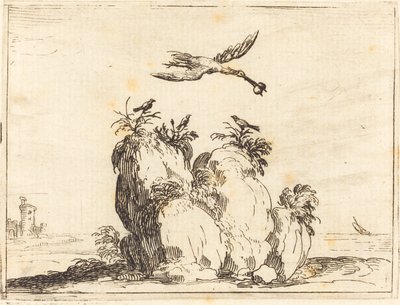 Gru in Volo da Jacques Callot