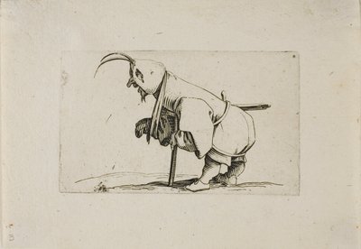 Zoppo con un Cappello, da Varie Figure Gobbi da Jacques Callot