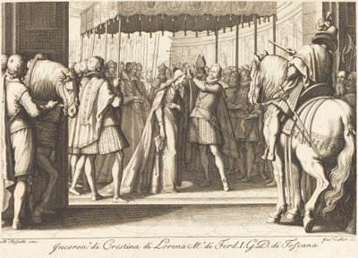 Incoronazione della Granduchessa da Jacques Callot