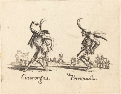 Cucorongna e Pernoualla da Jacques Callot