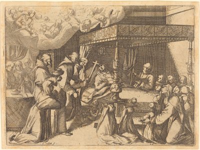 Morte della Regina da Jacques Callot