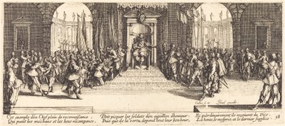 Distribuzione dei premi da Jacques Callot