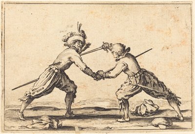 Duello con Spade da Jacques Callot
