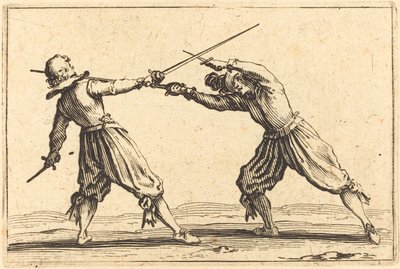 Duello con Spade e Pugnali da Jacques Callot