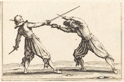 Duello con Spade e Pugnali da Jacques Callot
