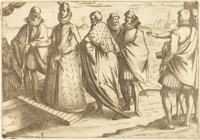 Imbarco a Genova da Jacques Callot