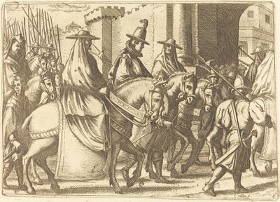 Ingresso nella città di Ferrara, 1612 da Jacques Callot
