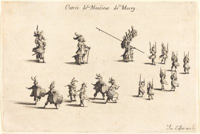 Ingresso di M. de Macey da Jacques Callot