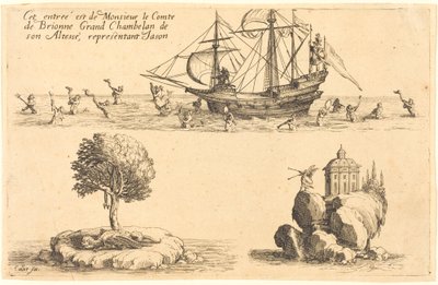 Ingresso di M. le Comte de Brionne, Gran Ciambellano di Sua Altezza, Rappresentando Giasone da Jacques Callot