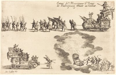 Ingresso del Principe di Pfaltzbourg da Jacques Callot