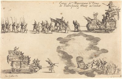 Ingresso del Principe di Pfaltzbourg da Jacques Callot