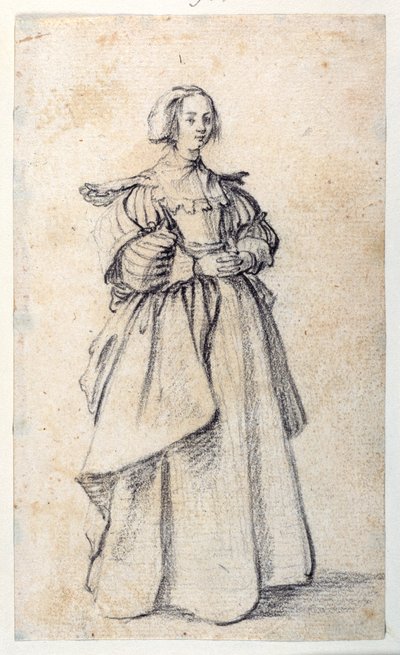Figura femminile da Jacques Callot
