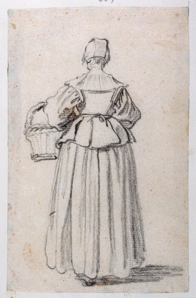 Figura di spalle da Jacques Callot