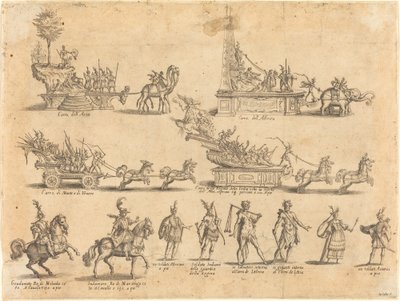 Carri e Partecipanti da Jacques Callot