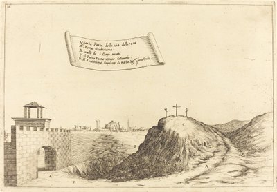 Quattro Parti della Via Dolorosa da Jacques Callot