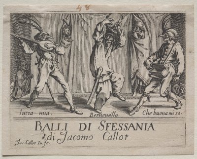Frontespizio da Jacques Callot