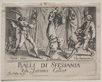 Frontespizio da Jacques Callot