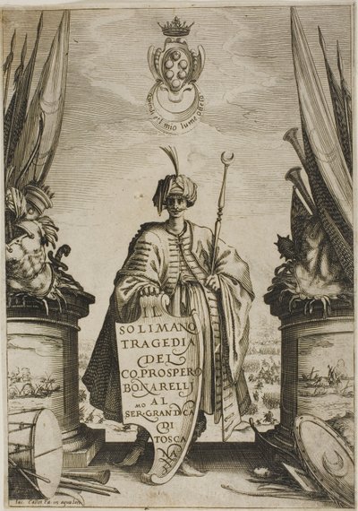 Frontespizio, da Solimano da Jacques Callot