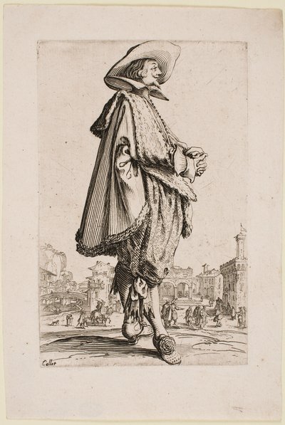 Gentiluomo con mani giunte, dalla serie 