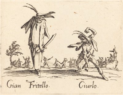 Gian Fritello e Ciurlo da Jacques Callot