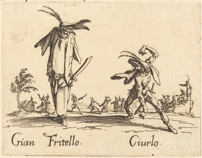 Gian Fritello e Ciurlo da Jacques Callot