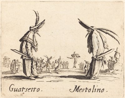 Guatsetto e Mestolino da Jacques Callot