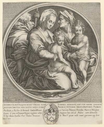 Sacra Famiglia da Jacques Callot
