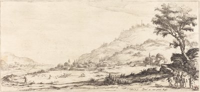 Caccia agli uccelli da Jacques Callot