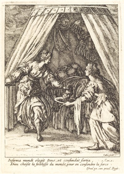 Giuditta con la Testa di Oloferne da Jacques Callot