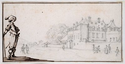 La Romaine, proprietà di Claude Deruet da Jacques Callot