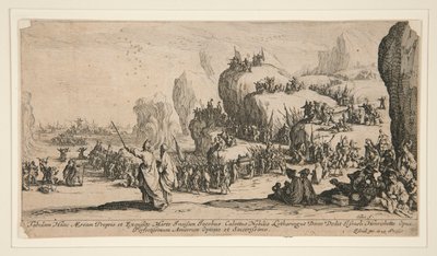 Il passaggio del Mar Rosso da Jacques Callot