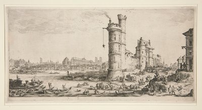 Le Pont Neuf da Jacques Callot