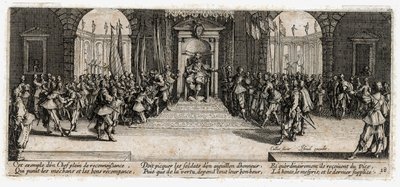 Le miserie e le disgrazie della guerra ... (incisione) da Jacques Callot