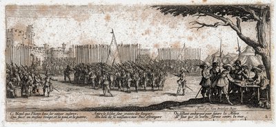 Le miserie e le disgrazie della guerra ... (incisione) da Jacques Callot
