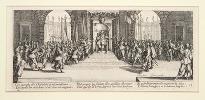 Le miserie e le sventure della guerra - serie di 18 incisioni da Jacques Callot